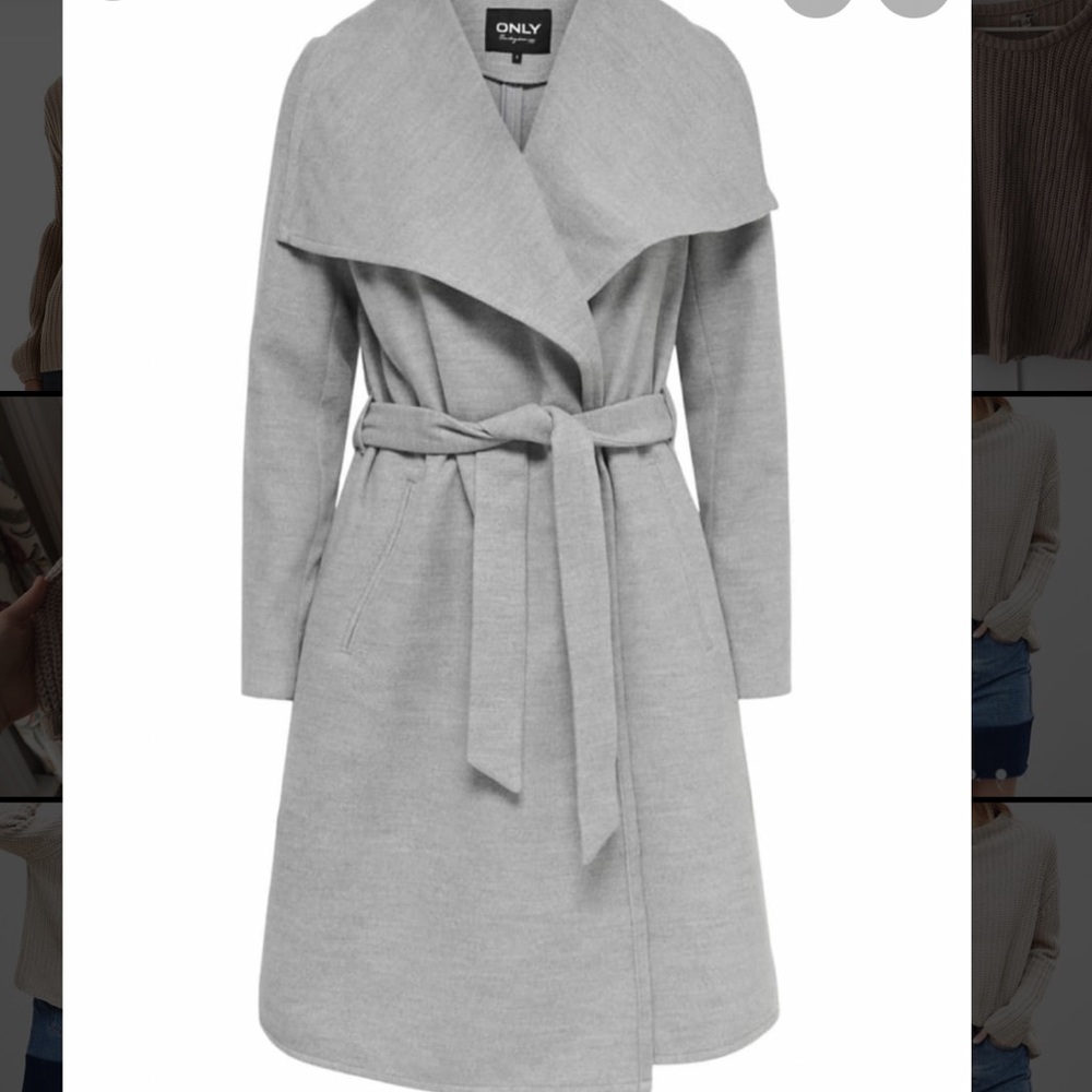 Stunning grey duster